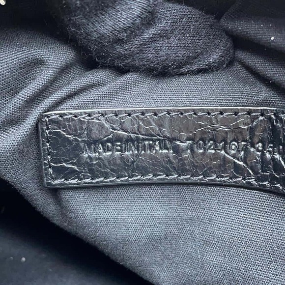 Balenciaga Super Busy Sling Shoulder Bag Black - Picture 9 of 9